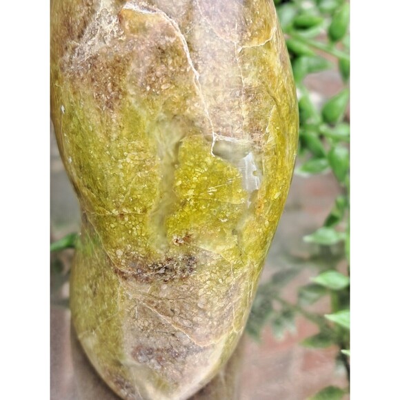 Smoky Quartz Green Opal Tower Set Protecting and Calming Crystal Set - Picture 10 of 13